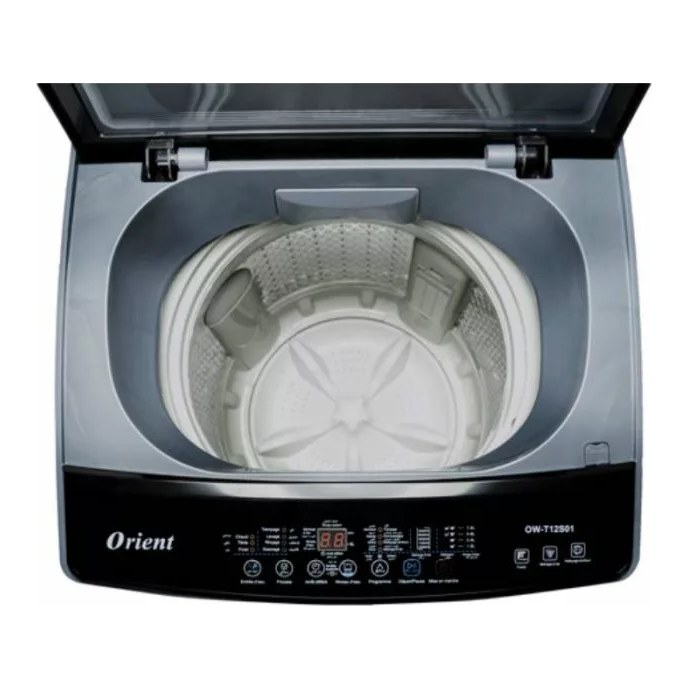 Lave-linge Orient TOP 12KG silver